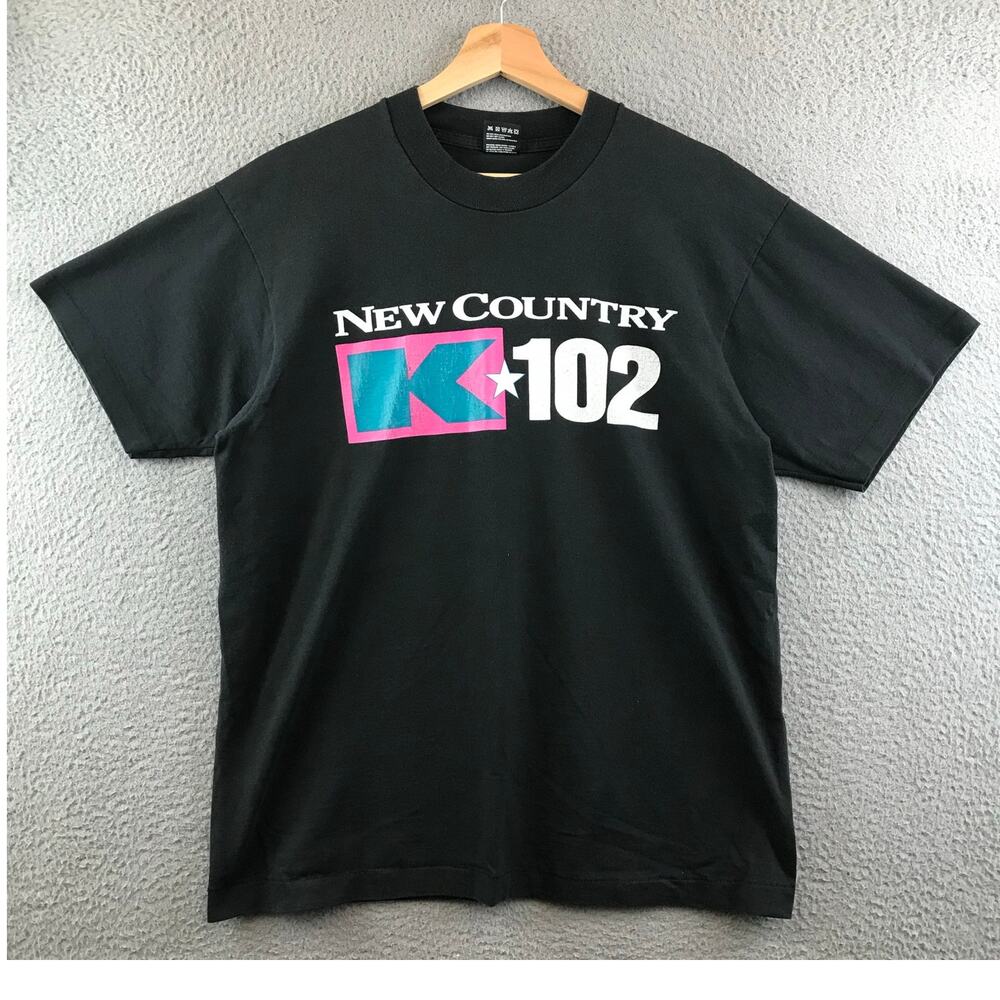 Country Alabama 1990s Tour‎ Concert T shirt Size Large K102 FM